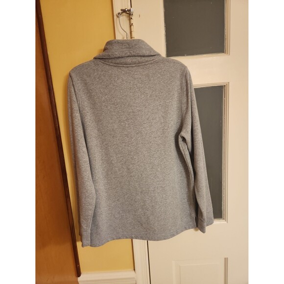Under Armour Women's Gray Quarter Zip Pullover Size L - Picture 9 of 9